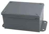 ENCLOSURE, JUNCTION BOX, STEEL, GRAY