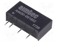 Converter: DC/DC; 2W; Uin: 4.5÷5.5V; Uout: 18VDC; Iout: 111mA; SIP7 AIMTEC