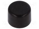 Button; Actuator colour: black; SDT SALECOM ELECTRONICS