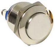 ANTI-VANDAL PUSHBUTTON SWITCH, SPST, 2A, 48VDC