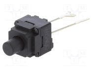 Microswitch TACT; SPST-NO; Pos: 2; 0.05A/12VDC; THT; none; 1.96N OMRON Electronic Components