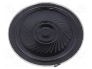 Loudspeaker; miniature,general purpose; 1W; 8Ω; Ø40x4.5mm; Ø: 40mm VISATON