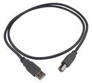 COMPUTER CABLE, USB, 3FT, GREY