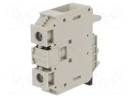 Splice terminal: rail; 125A; 800V; screw terminal; grey; 35mm2 WIELAND