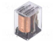 Relay: electromagnetic; DPDT; Ucoil: 24VDC; 2A; Cradle N; miniature TE Connectivity