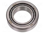 Bearing: tapered roller; Øint: 35mm; Øout: 62mm; W: 18mm; Cage: steel SKF