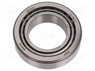 Bearing: tapered roller; Øint: 35mm; Øout: 62mm; W: 18mm; Cage: steel SKF