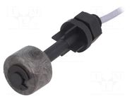Sensor: liquid level; -30÷80°C; OUT: SPST-NC; cables; 1.5A; 100W MEDER
