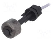 Sensor: liquid level; -30÷80°C; OUT: SPST-NC; cables; 1.5A; 100W MEDER