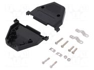 Enclosure for connectors: D-Sub; D-Sub 37pin,D-Sub HD 62pin MH CONNECTORS