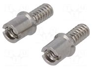 Threaded head screw; AMPLIMITE 0.50 Series; Kit: screw x2 TE Connectivity