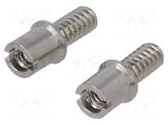 Threaded head screw; AMPLIMITE 0.50 Series; Kit: screw x2 TE Connectivity