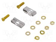 Locking element; Locking: slide latch; Thread: UNC 4-40 TE Connectivity