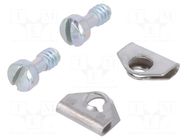 Set of screws for D-Sub; UNC 4-40; 5.59mm; AMPLIMITE TE Connectivity