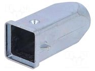 Enclosure for connectors: HDC; size 21.21; for cable; for latch ILME