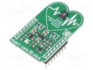 Click board; prototype board; Comp: MAX30101; heart rate sensor MIKROE