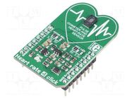 Click board; prototype board; Comp: MAX30101; heart rate sensor MIKROE