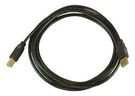 COMPUTER CABLE, USB, 10FT, BLACK
