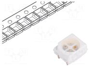 LED; red/green; SMD; 3528,PLCC4; 2.2÷2.6VDC; 3.5x2.8x1.9mm; 120° BROADCOM (AVAGO)