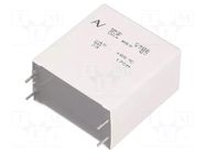 Capacitor: polypropylene; 2uF; THT; ESR: 2.3mΩ; C4AS; ±5%; 850VDC KEMET
