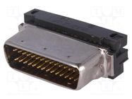 Connector: wire-board; PIN: 26; shielded; for ribbon cable; plug TE Connectivity