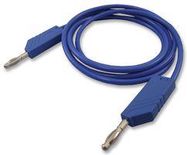 TEST LEAD, BLUE, 1.5M, 60V, 16A