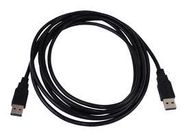 COMPUTER CABLE, USB, 10FT, BLACK