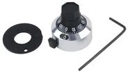 COUNTING DIAL, 15 TURNS, 6.35mm