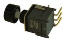 SWITCH, PUSHBUTTON, NON-ILLUMINATED, SPDT, 0.1A, 28VAC