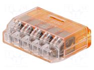 Quick splice; QLX; 20A; 300V; spring clamp; Contacts: copper; 12mm NICHIFU