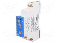 Automation module: timer; 10s÷1h; SPDT x2; 250VAC/16A; 12÷240VDC DOBRY CZAS