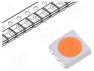 LED; SMD; 5050,PLCC6; pink (cherry); 12.5÷14lm; 5x5x1.5mm; 120° OPTOSUPPLY