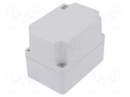 Enclosure: multipurpose; X: 75mm; Y: 110mm; Z: 90mm; INDUSTRIAL; grey ELEKTRO-PLAST NASIELSK