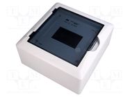 Enclosure: for modular components; IP40; white; No.of mod: 6; 400V ELEKTRO-PLAST NASIELSK