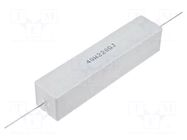 Resistor: wire-wound; cement; THT; 100Ω; 40W; ±5%; Ø0.8x35mm SR PASSIVES