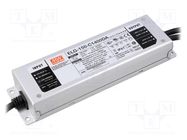 Power supply: switching; Communication: DALI; LED; 150W; 54÷107VDC MEAN WELL