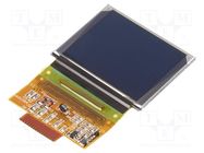 Display: OLED; graphical; 1.8"; 160x128; Dim: 42.7x33.4x2.03mm DISPLAY ELEKTRONIK