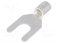 Tip: fork; M6; 2.63÷6.64mm2; crimped; for cable; non-insulated NICHIFU