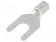 Tip: fork; M6; 2.63÷6.64mm2; crimped; for cable; non-insulated NICHIFU