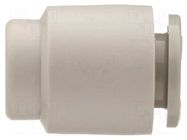 Protection cap; -1÷10bar; polypropylene; 23mm; -5÷60°C SMC