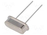 Resonator: quartz; 24MHz; ±30ppm; 20pF; THT; HC49-S SR PASSIVES