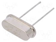 Resonator: quartz; 20MHz; ±30ppm; 20pF; THT; HC49-S SR PASSIVES