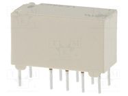 Relay: electromagnetic; DPDT; Ucoil: 5VDC; Icontacts max: 2A; G6S OMRON Electronic Components