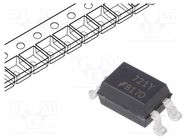 Optocoupler; SMD; Ch: 1; OUT: transistor; Uinsul: 5kV; Uce: 70V; SO4 ONSEMI