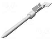 Contact; male; HDP-22; 28AWG÷22AWG; crimped TE Connectivity
