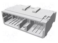 Connector: rectangular; plug; male; MULTILOCK; PIN: 20; for cable TE Connectivity