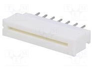 Connector: FFC/FPC; straight; PIN: 14; ZIF; THT; 200V; 1A; tinned MOLEX