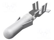 Contact; male; .140 MATE-N-LOK; brass; tinned; 0.5÷2mm2; crimped TE Connectivity