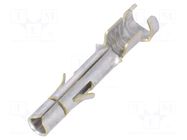 Contact; female; Universal MATE-N-LOK; brass; tinned; 0.5÷2mm2 TE Connectivity