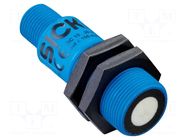 Sensor: ultrasonic; straight; Range: 65÷350mm; PNP / NO / NC; PBT SICK